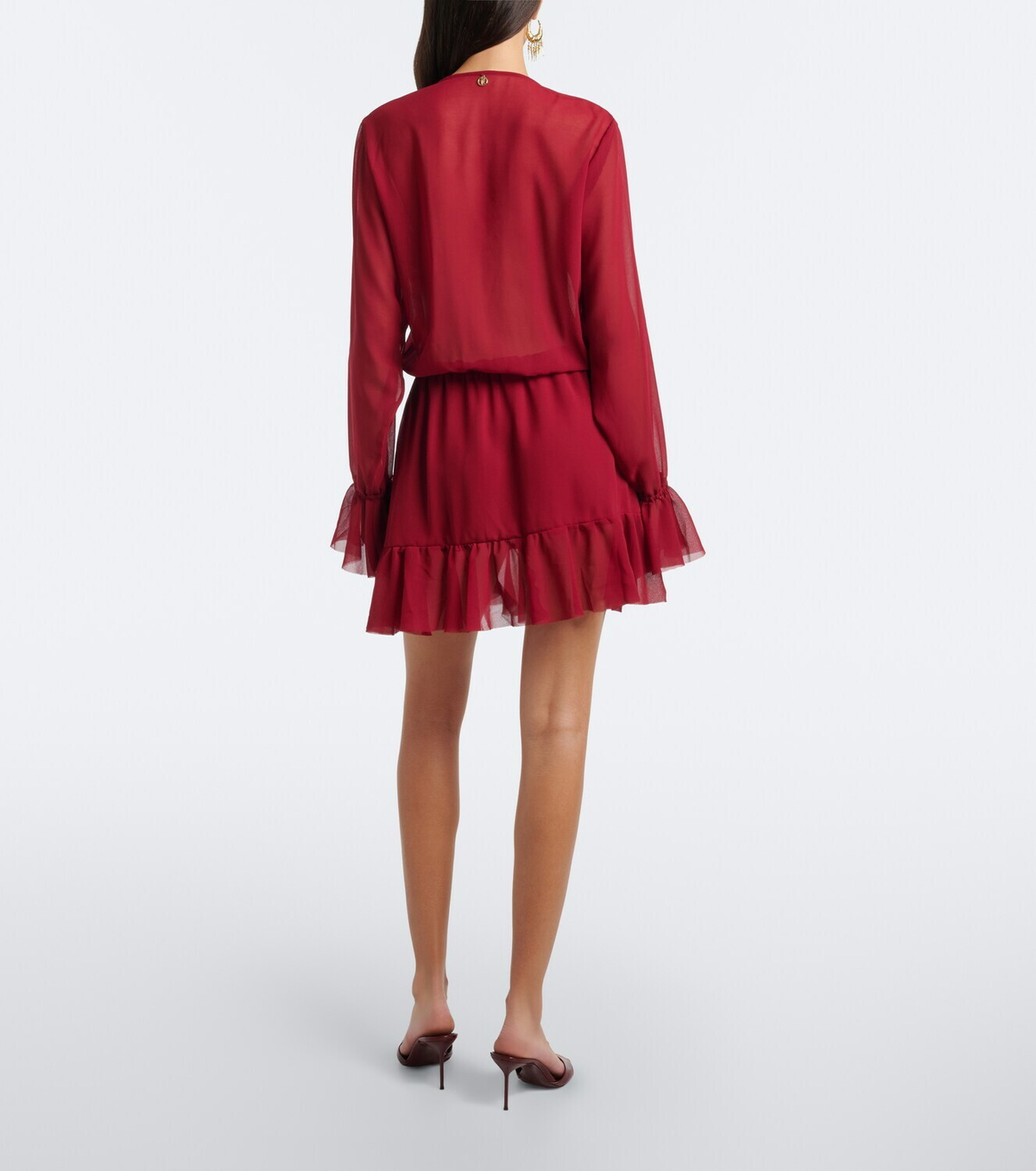 Bananhot Bellen ruffled minidress