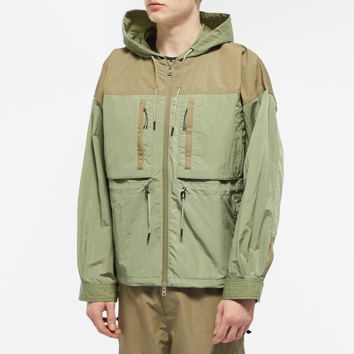 F/CE. Men's Oversized Mountain Parka Jacket in Sage Green F/CE. F/CE. Men's Oversized Mountain Parka Jacket in Sage Green F/CE.