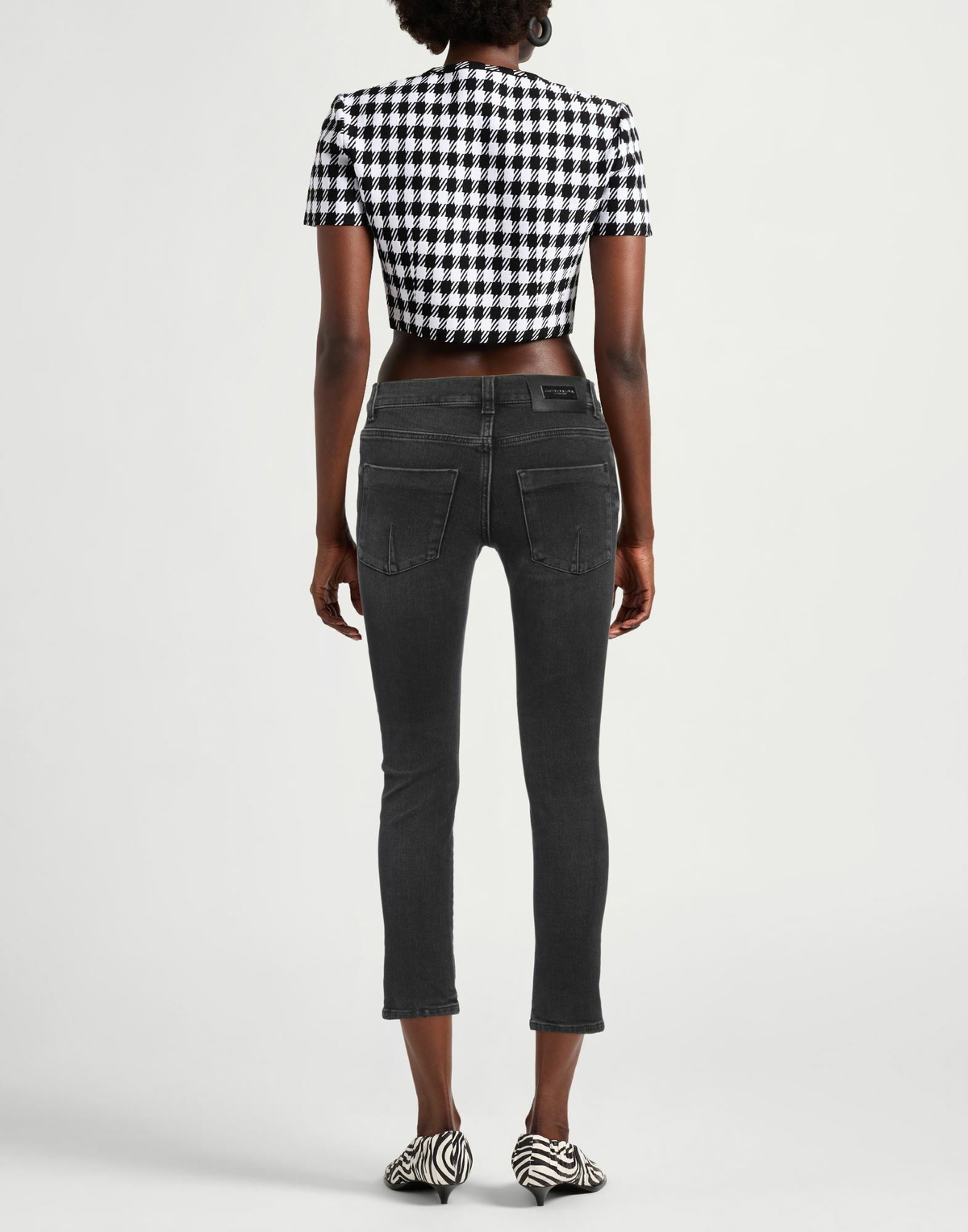 Costume National Womens Jeans in Black