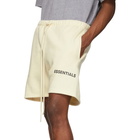 Essentials Off-White Fleece Sweat Shorts