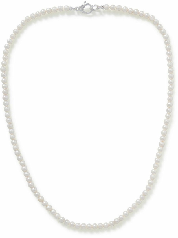 Photo: Hatton Labs - Sterling Silver Pearl Necklace