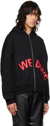 We11done Black Basic Hoodie