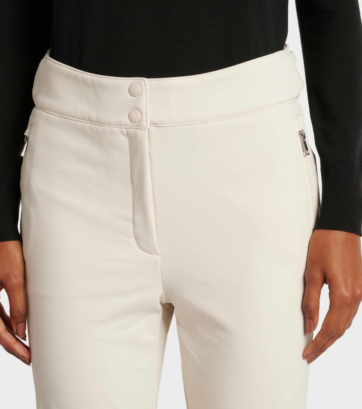 Yves Salomon Logo ski pants
