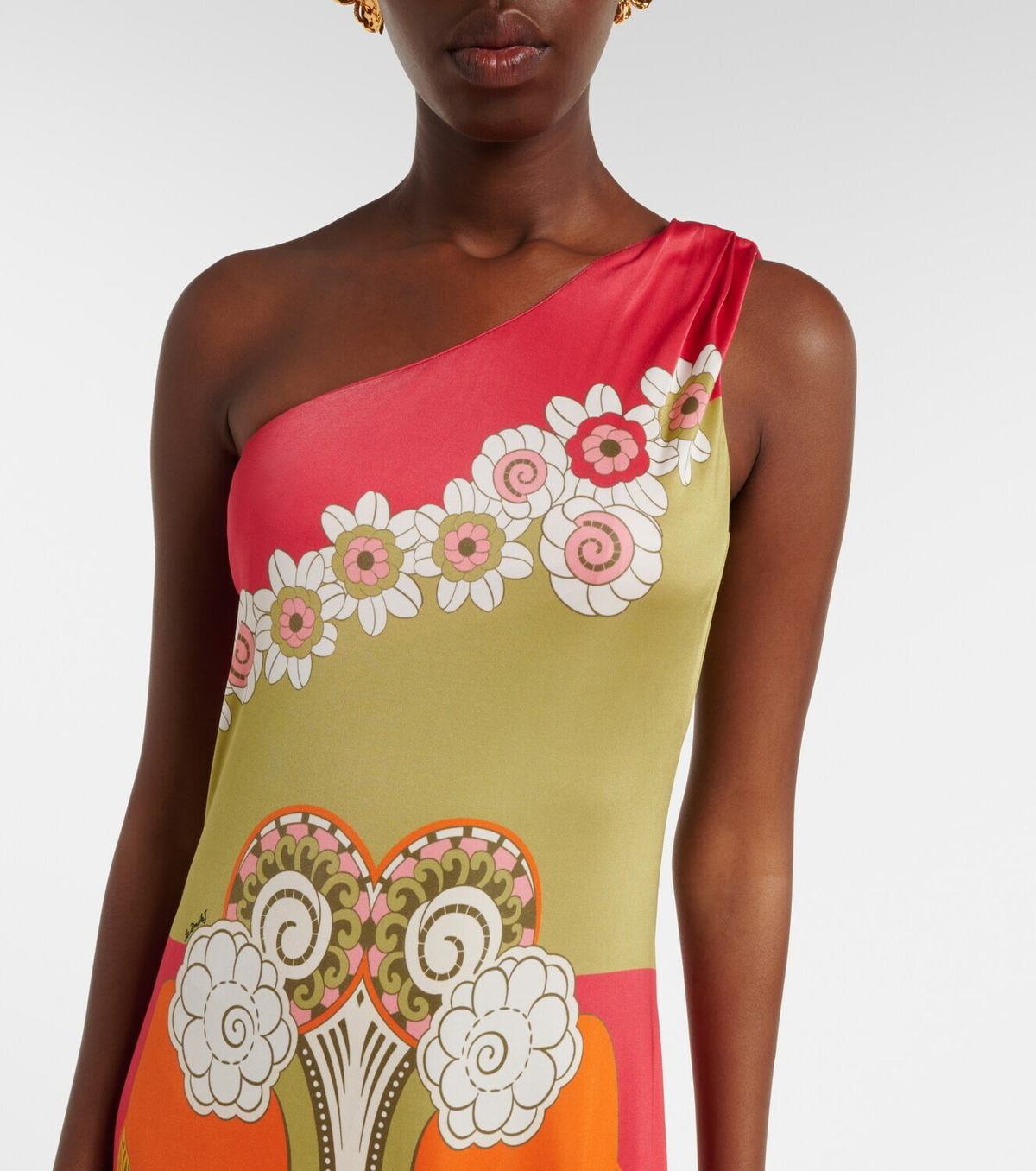 La DoubleJ Clingy Roy printed maxi dress