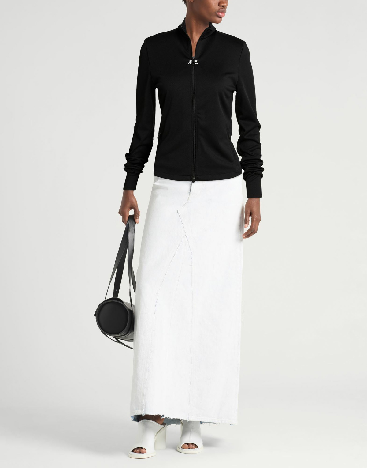 Courrèges Womens Sweatshirt in Black