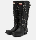 Noir Kei Ninomiya Hunter harness-detail rain boots