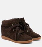 Isabel Marant Bobby suede wedge sneakers