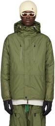 Moncler Grenoble Khaki Leuk Down Jacket