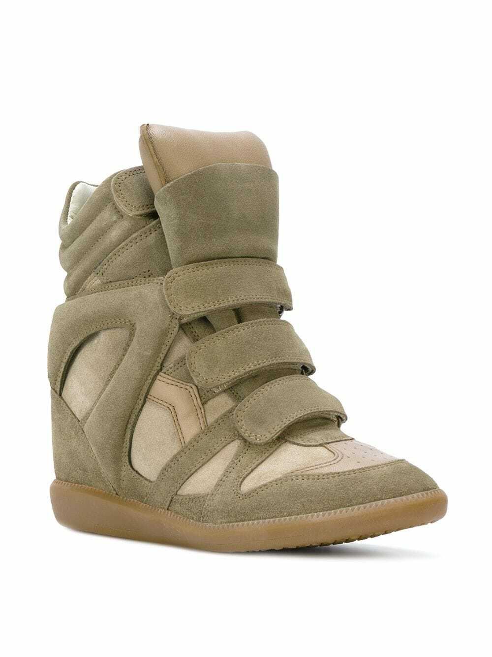 ISABEL MARANT - Bekett Leather Sneakers Isabel Marant