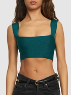 VICTORIA BECKHAM - Lurex Viscose Blend Bandeau Top