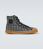 Loewe - Anagram high-top sneakers