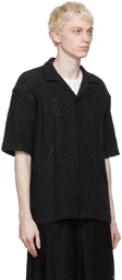 Sasquatchfabrix. Black Cotton Shirt