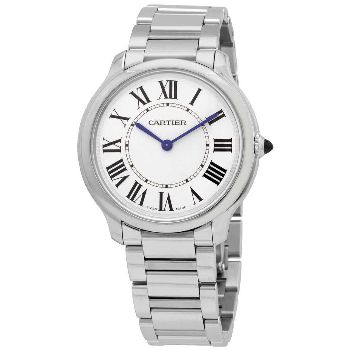 Cartier Ronde Must De Cartier Quartz Silver Dial Unisex Watch WSRN0034