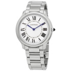 Cartier Ronde Must De Cartier Quartz Silver Dial Unisex Watch WSRN0034