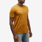 Fred Perry Men's Ringer T-Shirt in Dark Caramel