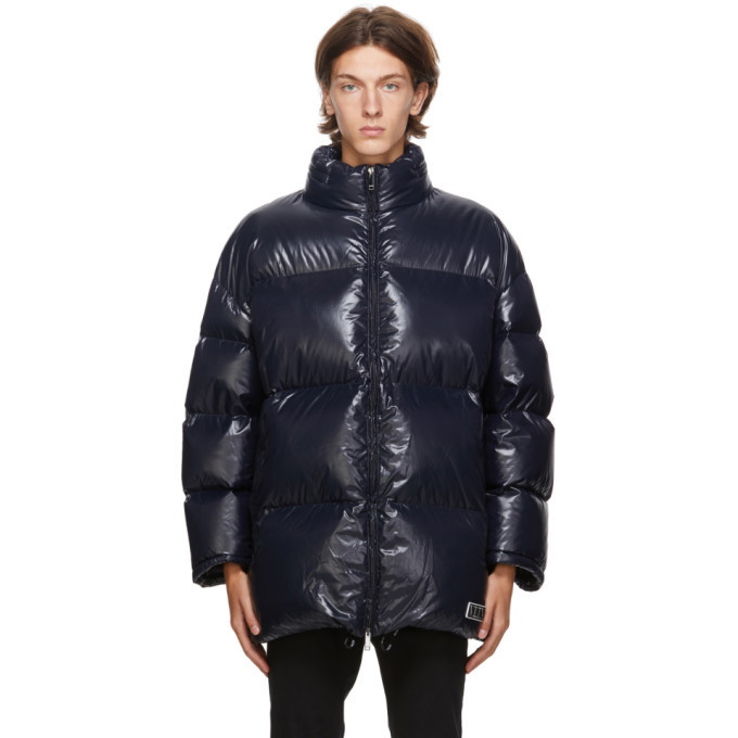 Photo: Valentino Navy Down VLTN Coat