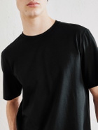 Zegna - Cotton-Jersey T-Shirt - Black