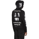 TAKAHIROMIYASHITA TheSoloist. Black Charles Peterson Edition Patch Hoodie