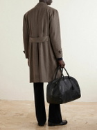 Thom Sweeney - Double-Breasted Wool-Twill Overcoat - Brown