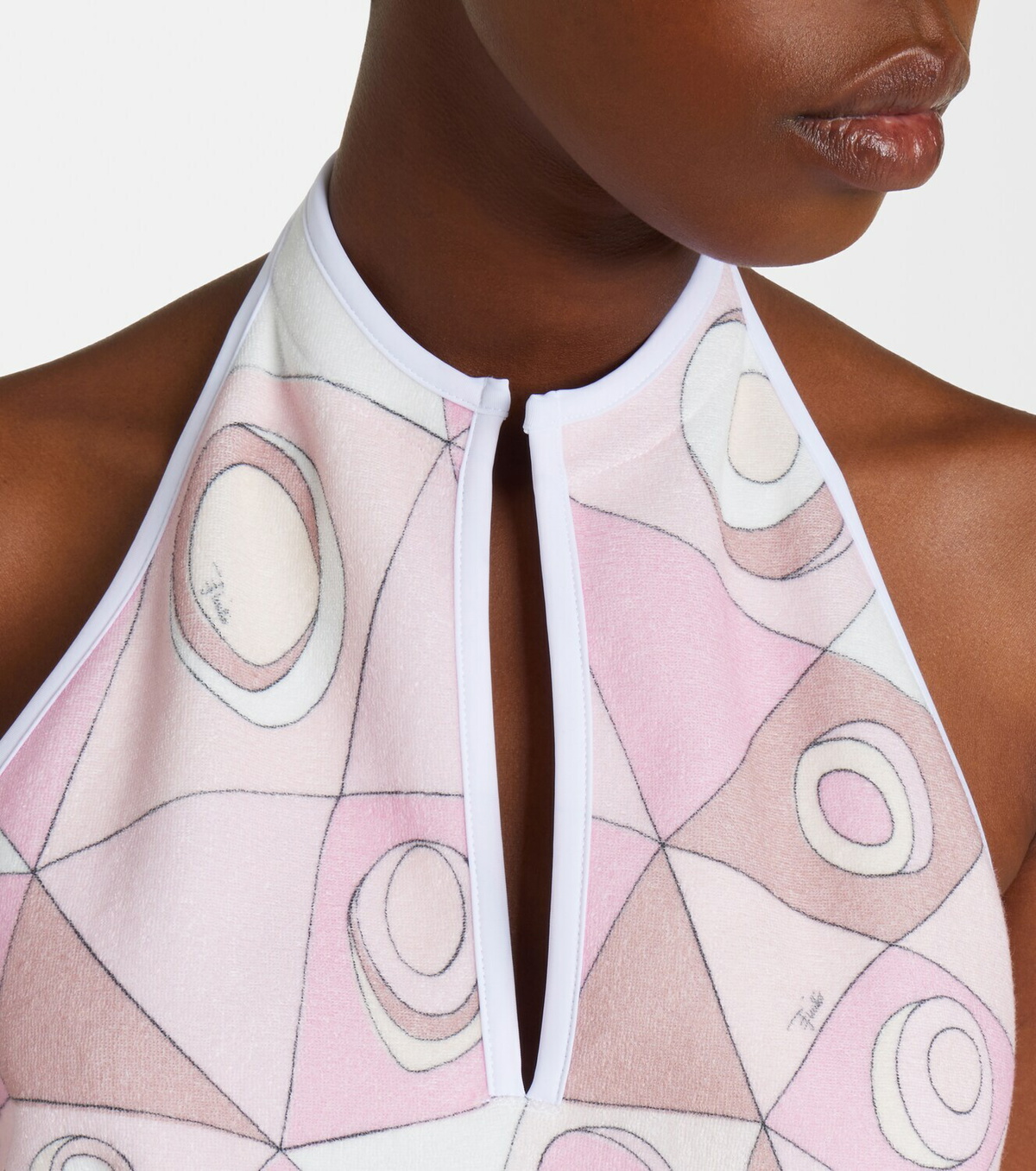 Pucci Occhi cotton-blend minidress