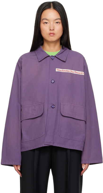 Photo: Stockholm (Surfboard) Club Purple Coach Jacket