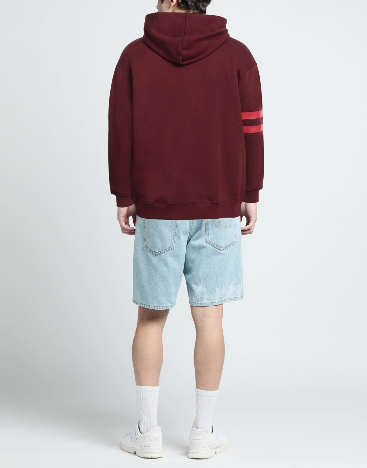 Fila Mens Sweatshirt Burgundy