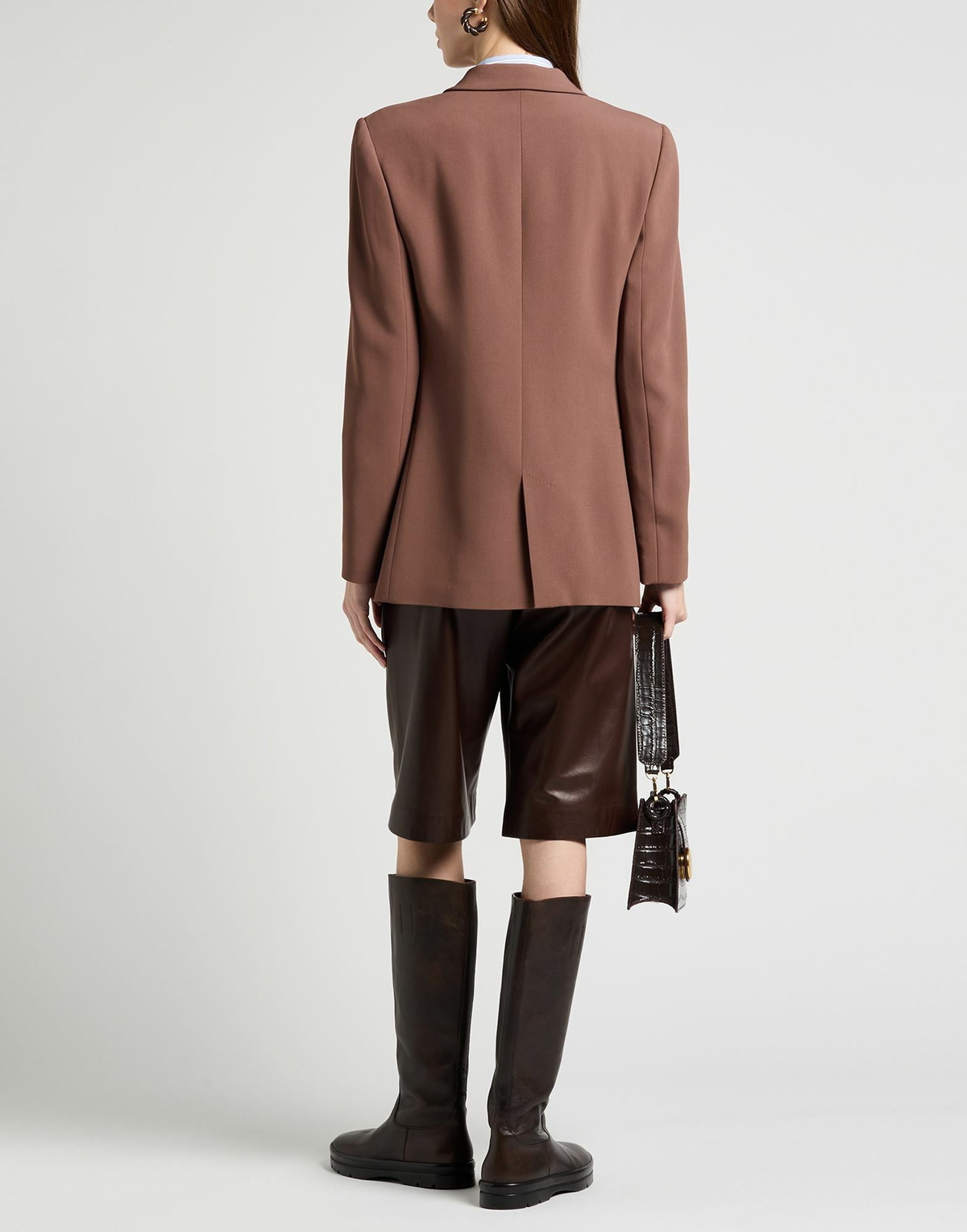 Giorgio Armani Womens Blazer Light brown