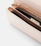 Roger Vivier Efflorescence embellished satin clutch