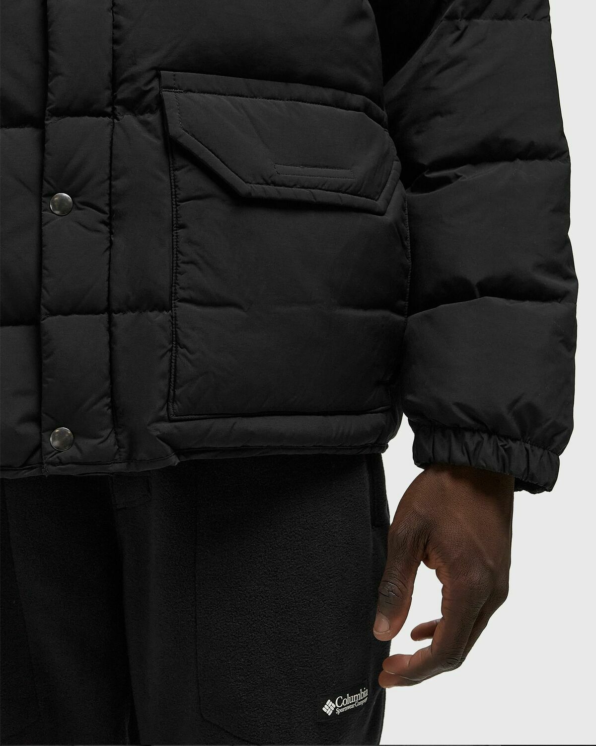 Columbia Wallowa™ Down Hooded Jacket Black Mens Down & Puffer Jacket