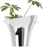 Georg Jensen Stainless Steel Medium Bloom Botanica Flower Pot