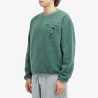 thisisneverthat Men's x Gore-Tex Windstopper Fleece Sweatshirt in Teal