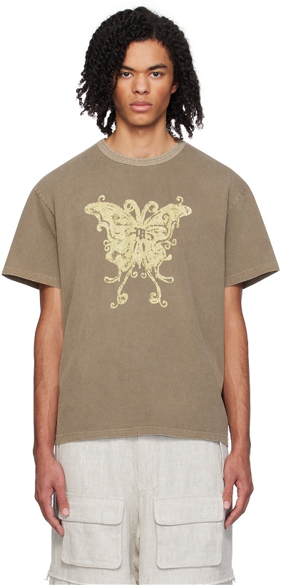 Photo: MISBHV Taupe Crystal T-Shirt
