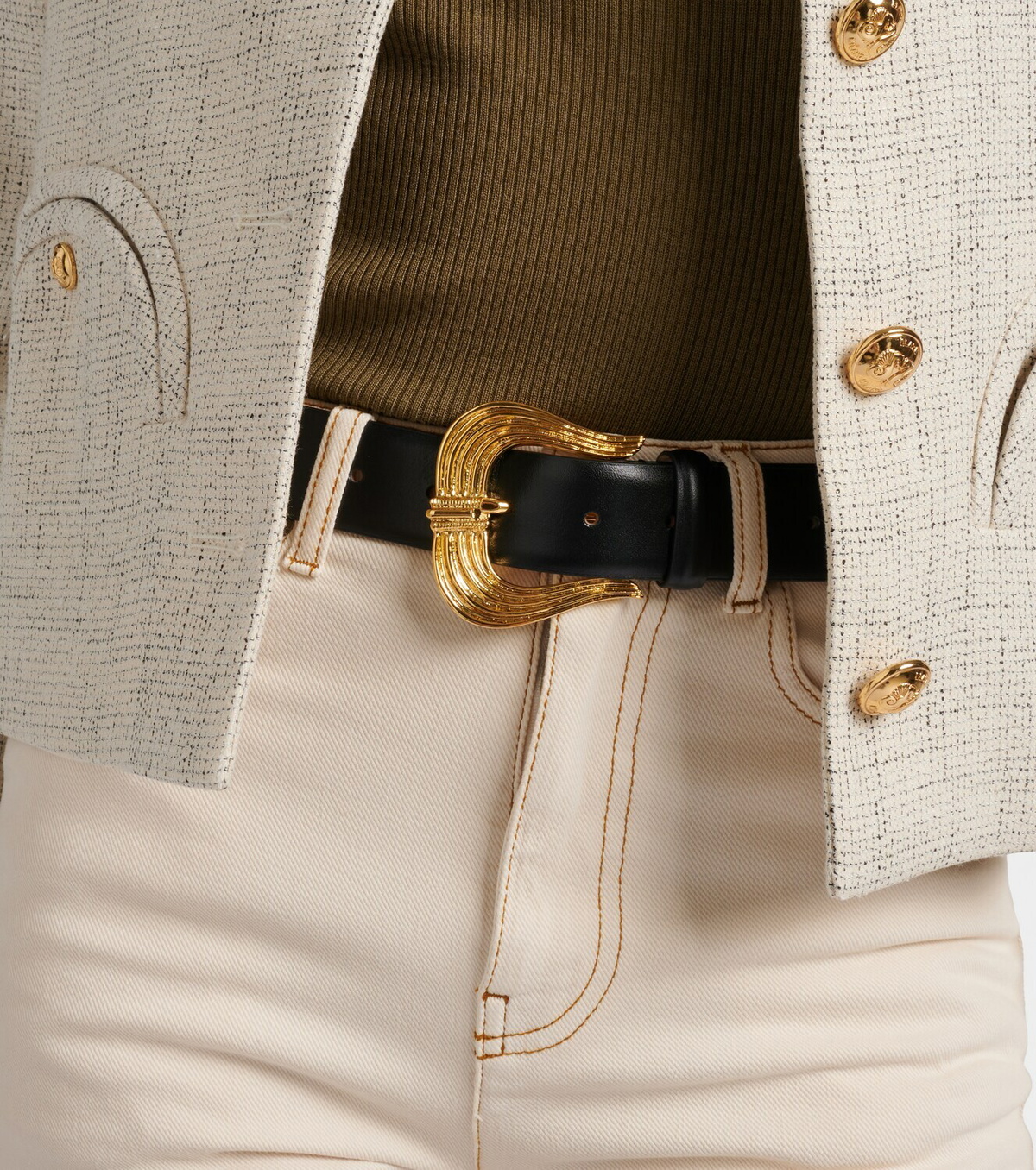 Déhanche Cupid leather belt