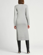 Majestic Filatures Womens Midi dress in Grey