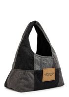 Marc Jacobs The Sack Patchwork Denim Shoulder bag - Black - One Size