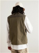 OrSlow - Cotton-Blend Twill Gilet - Green