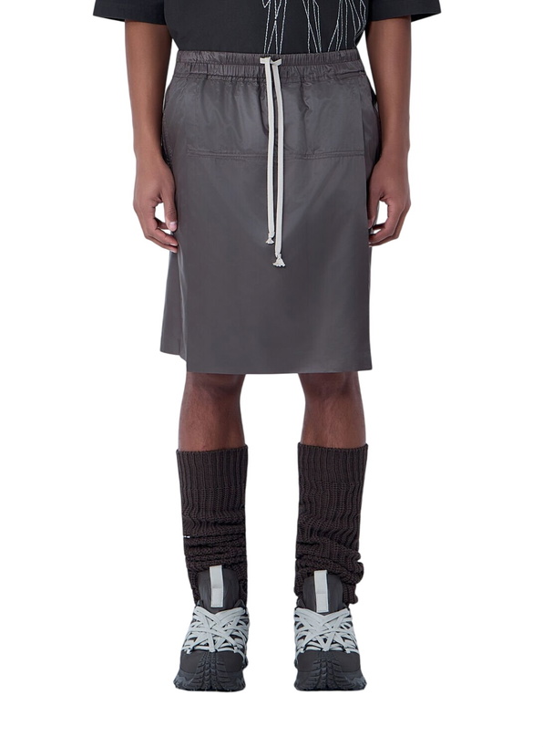 Photo: Moncler + Rick Owens Drawstring Midi Kilt Shorts