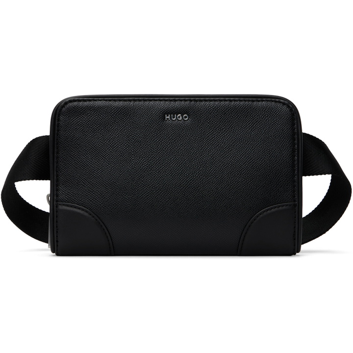 Photo: Hugo Black Crossbody Messenger Bag