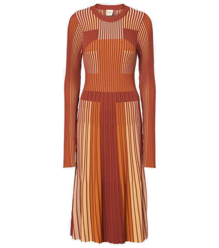 Photo: Tod's Knitted pleated midi dress