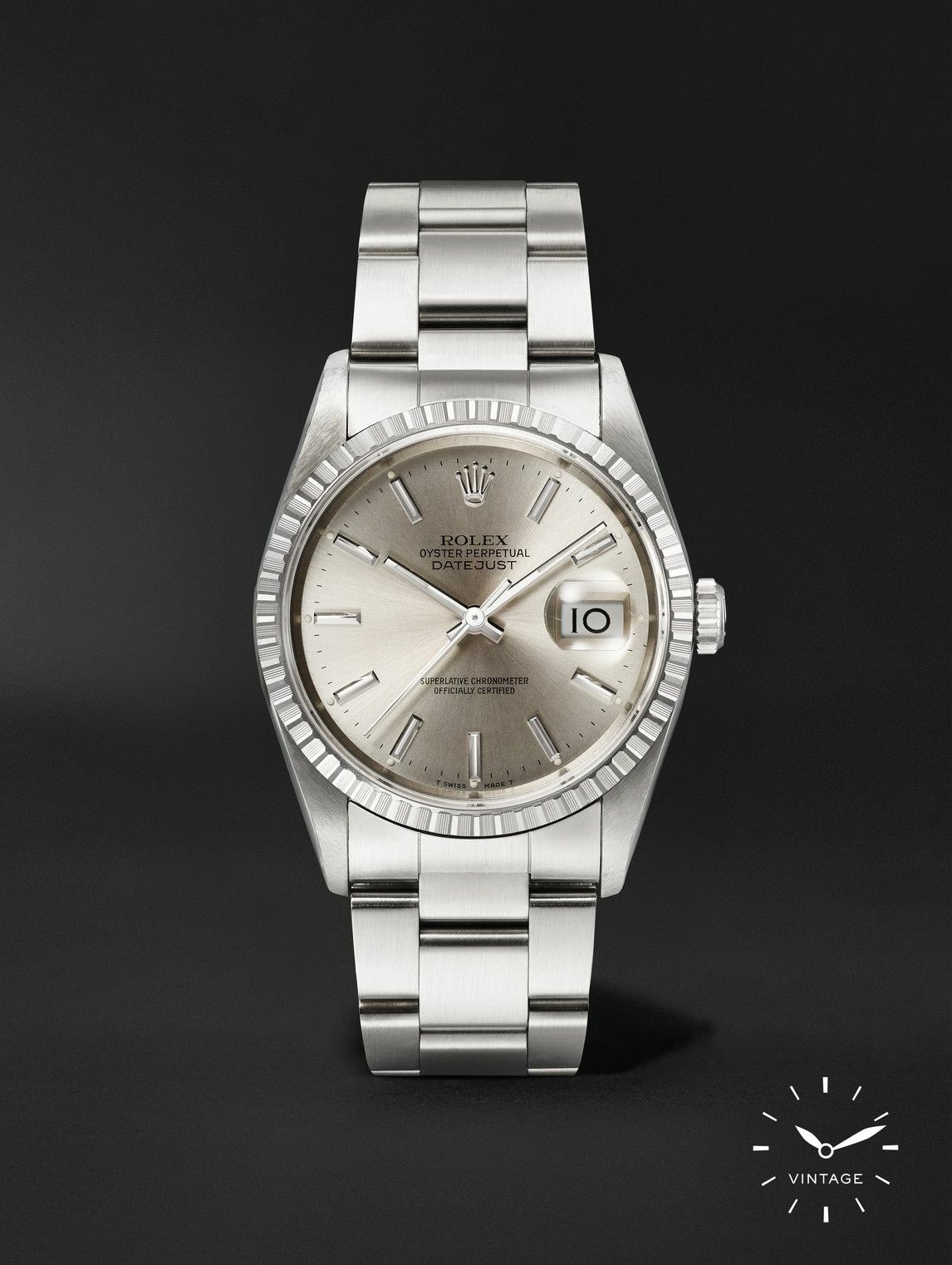Photo: ROLEX - Vintage 1991 Datejust Automatic 36mm Stainless Steel Watch, Ref. No. 16220