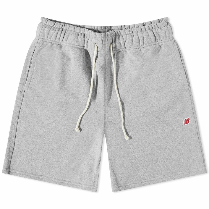Photo: New Balance Men's Made in USA Core Short in Athletic Grey