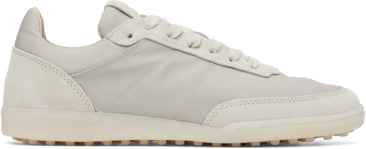 Photo: A.P.C. Off-White Moe Sneakers