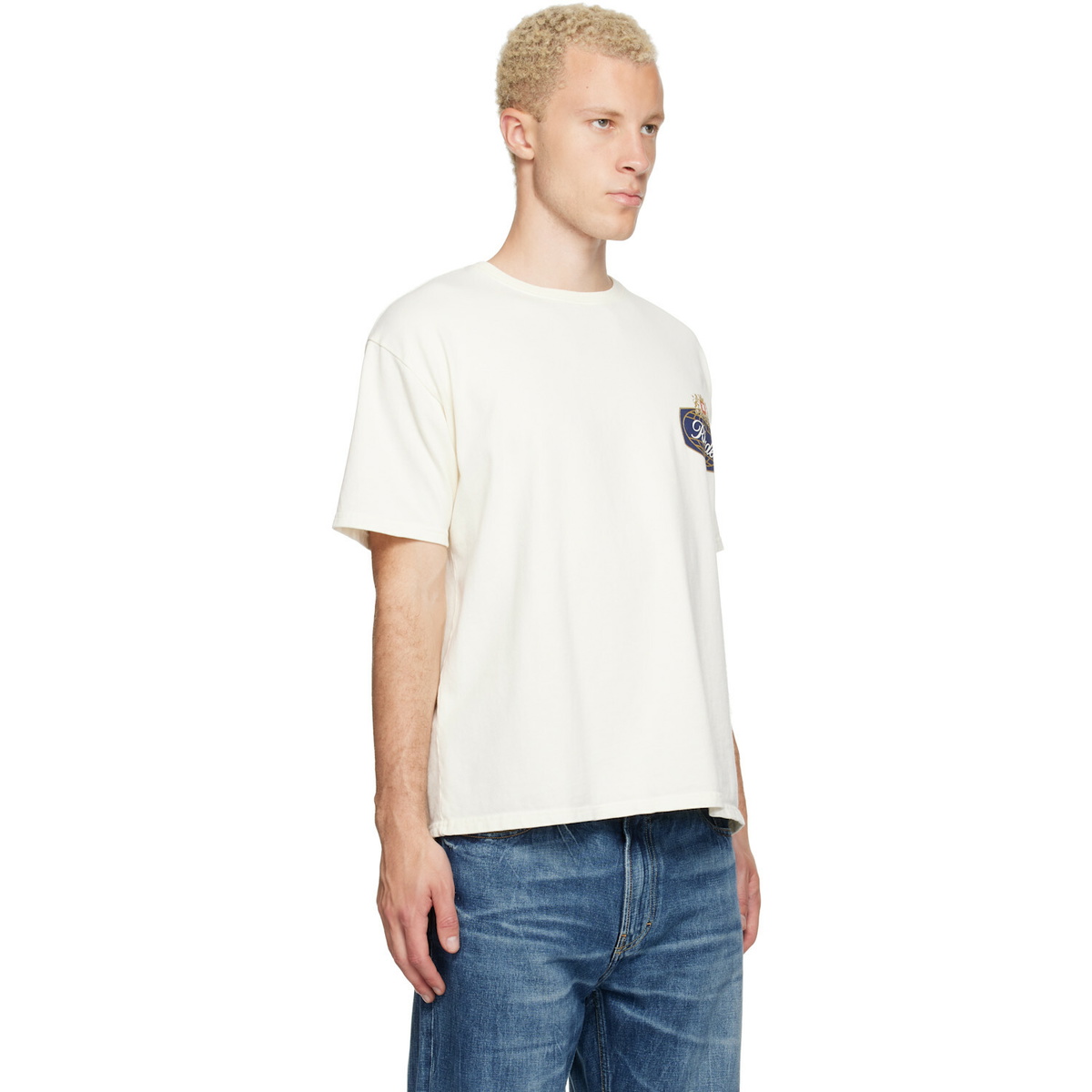 Rhude Off-White Safari Crest T-shirt