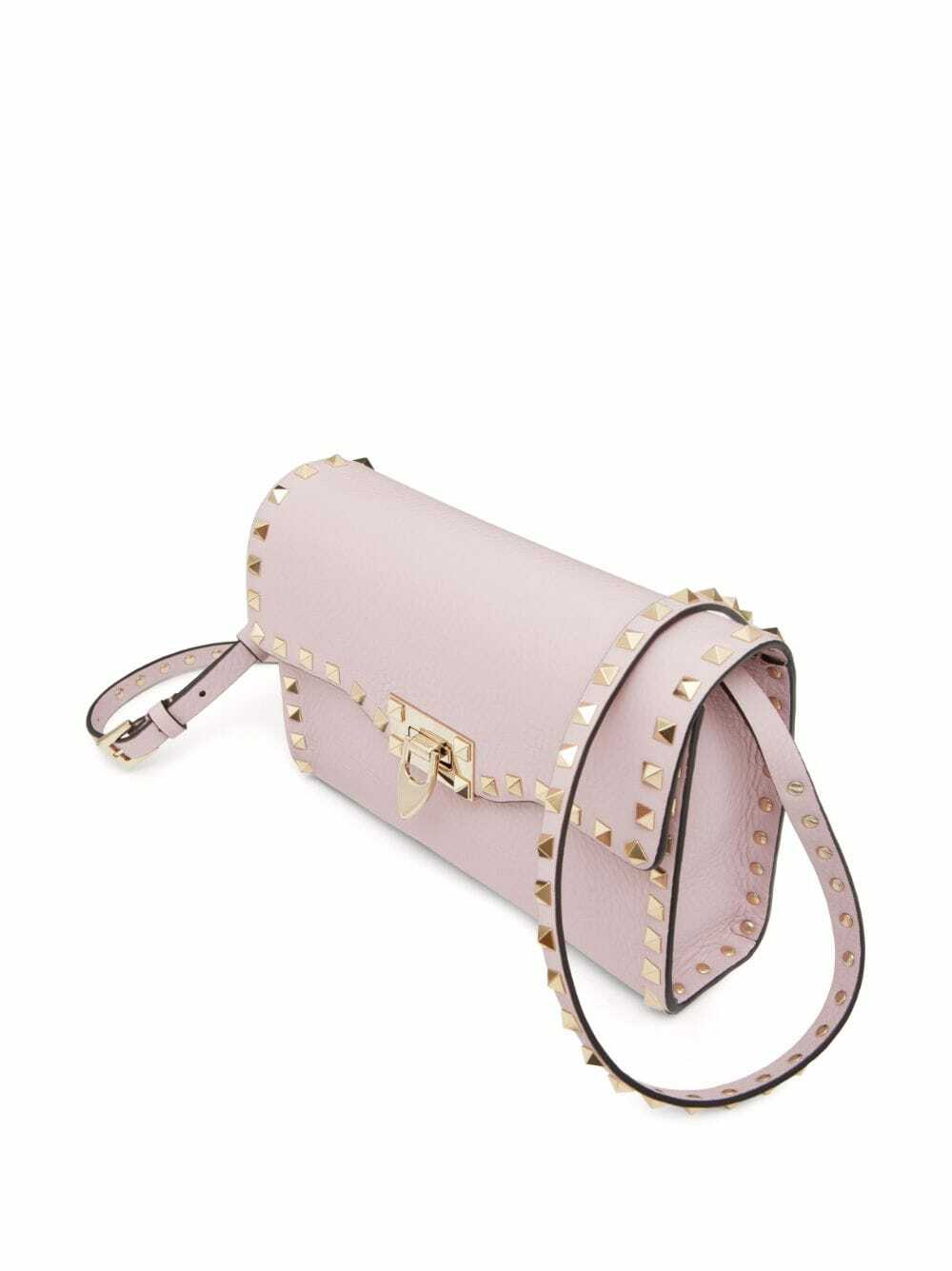 VALENTINO GARAVANI - Rockstud Small Leather Shoulder Bag