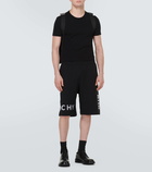 Givenchy 4G cotton fleece Bermuda shorts