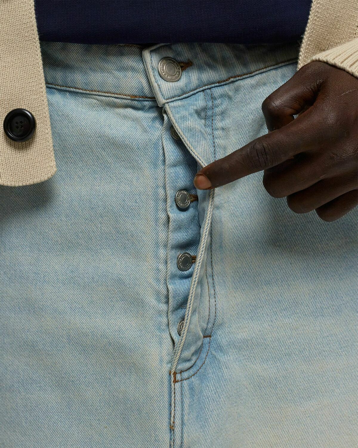 Ami Paris Alex Fit Jeans Blue Jeans AMI