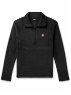 66 North - Hrannar Logo-Appliquéd Waffle-Knit Polartec® Alpha® Half-Zip Sweatshirt - Black