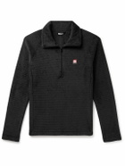 66 North - Hrannar Logo-Appliquéd Waffle-Knit Polartec® Alpha® Half-Zip Sweatshirt - Black