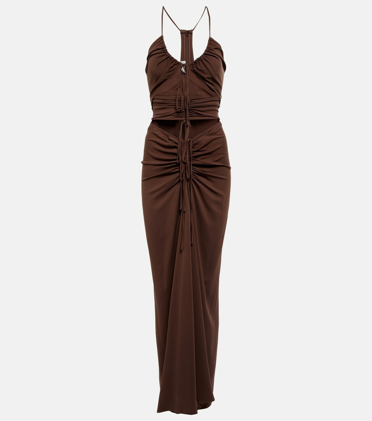 Christopher Esber - Cutout halterneck maxi dress Christopher Esber