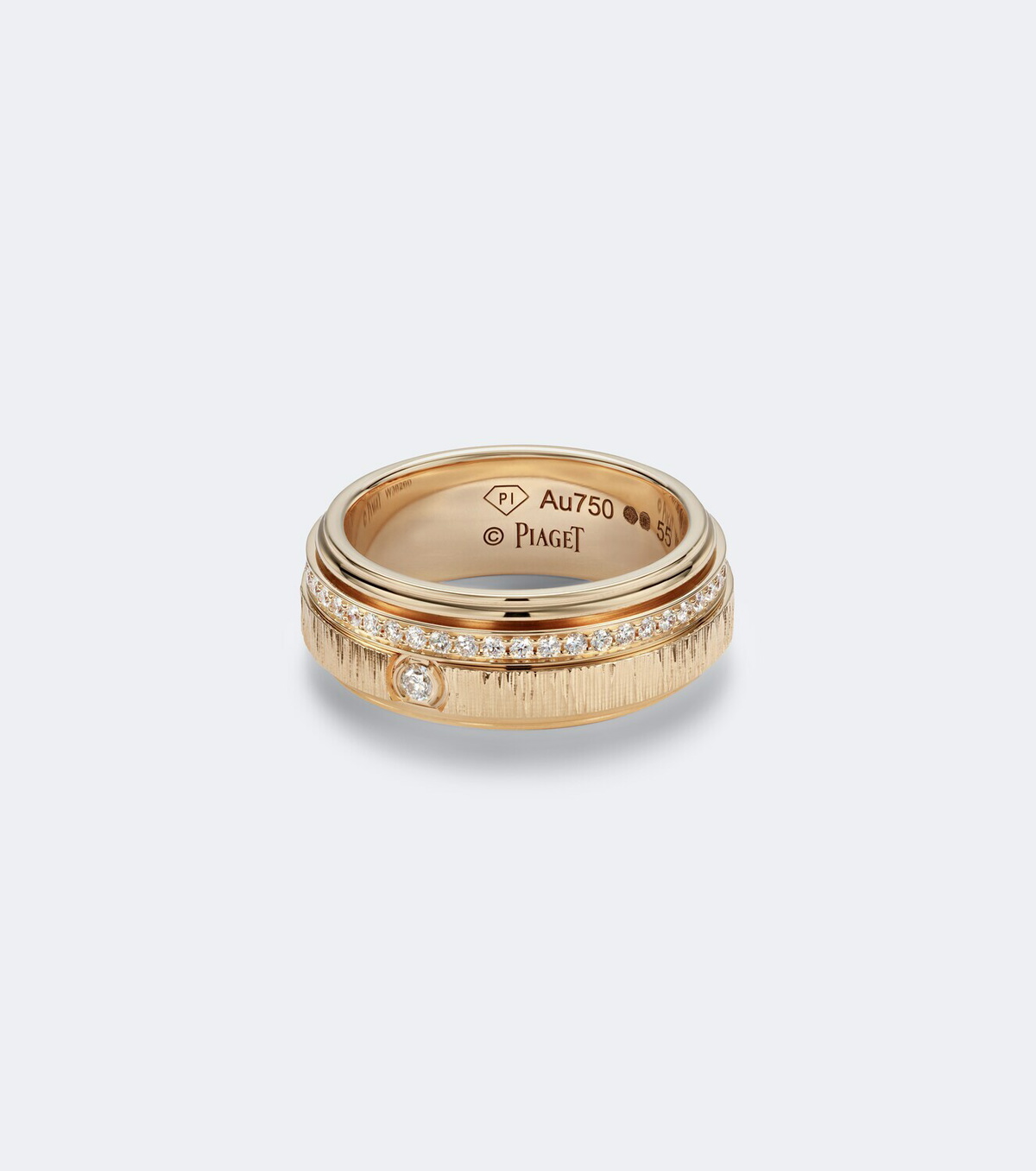 Piaget Possession Decor Palace 18kt rose gold ring with diamonds